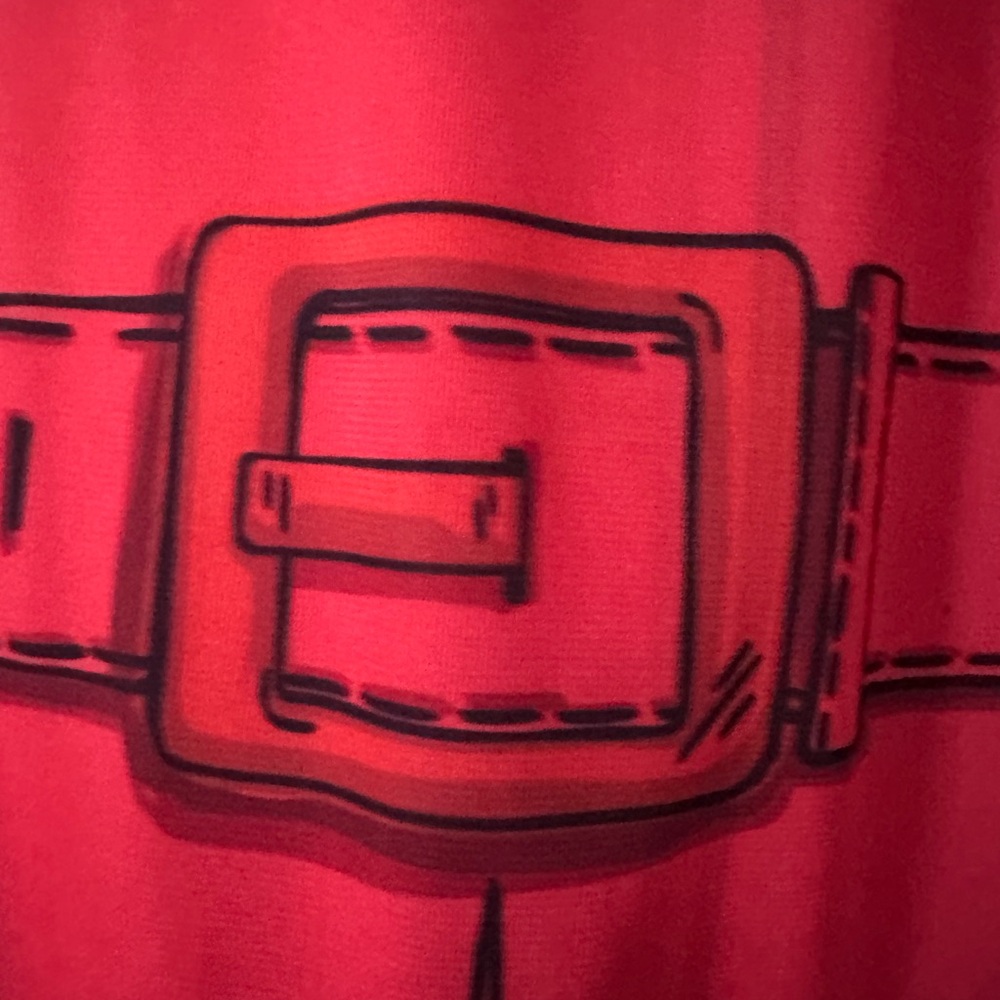 Vintage EUC Marc Jacobs Trompe L’oeil Red & Black Dress - Picture 3 of 6